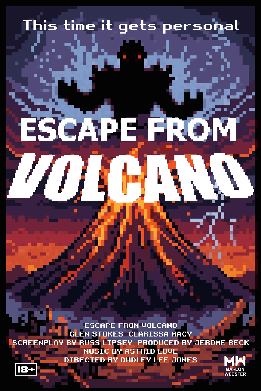 Escape From Volcano